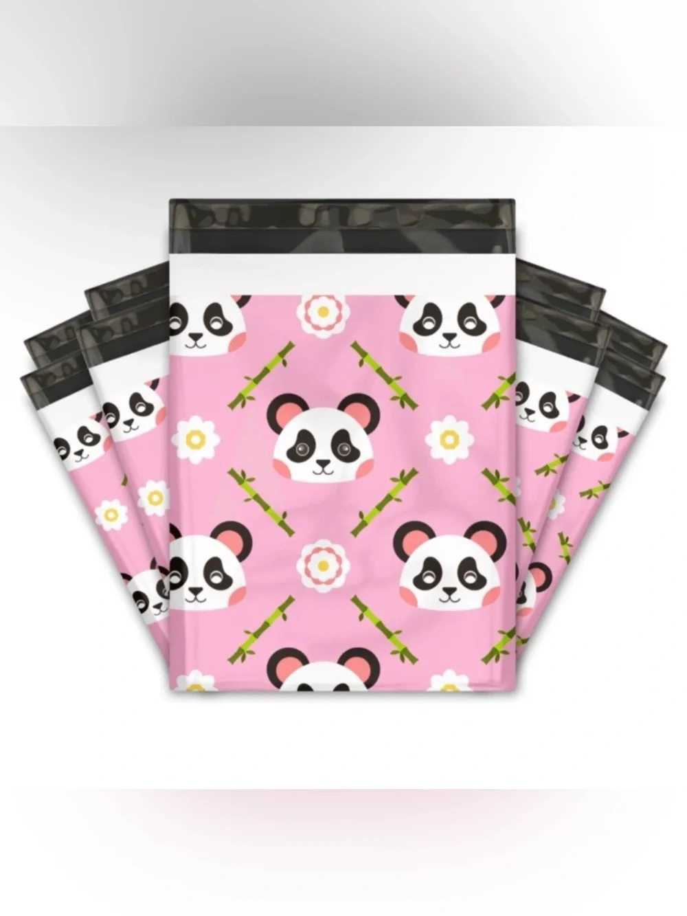 *Buy Now* 50 (10 X 13) Panda Pattern Poly Mailers